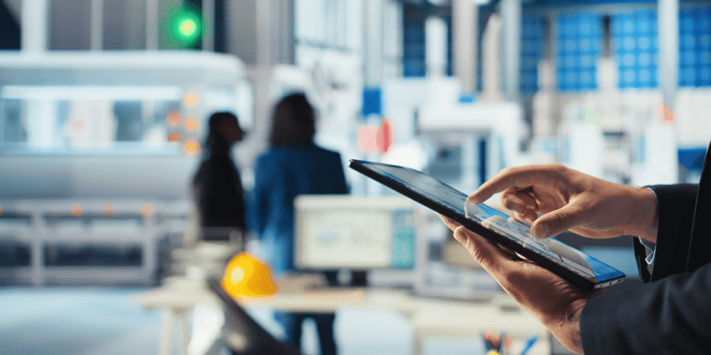 AI-powered digital work instructions streamlining manufacturing processes on the shop floor